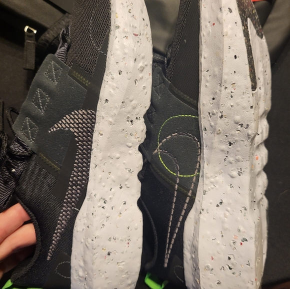 BRAND NEW Nike Crater Impact Black Shoe with White Bottom - Picture 6 of 8